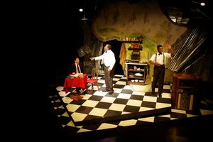 Hazen Cuyler, Rob Cleveland & Christopher Watson @ BroadwayWorld Hazen Cuyler, Rob Cleveland & Christopher Watson Photo