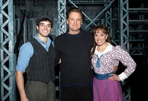 Corey Cott, Bill Pulllman, Kara Lindsay @ BroadwayWorld Corey Cott, Bill Pulllman, Kara Lindsay Photo
