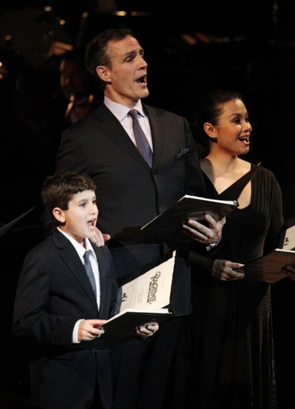 Lewis Grosso, Howard McGillin & Lea Salonga
 at 