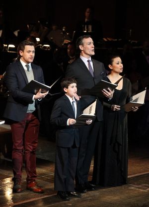 Michael Arden, Lewis Grosso, Howard McGillin & Lea Salonga
@ BroadwayWorld Michael Arden, Lewis Grosso, Howard McGillin & Lea Salonga
Photo