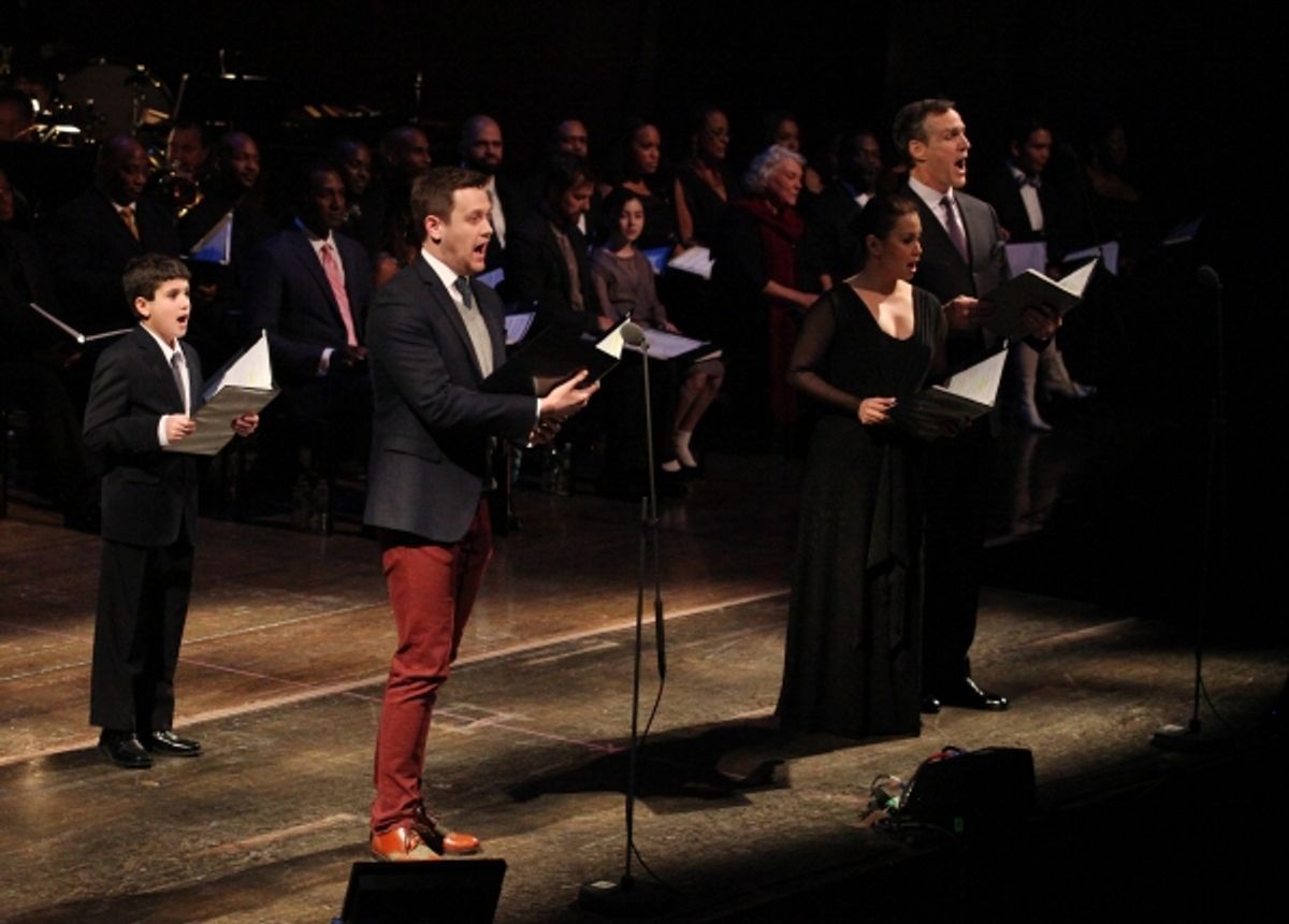 Lewis Grosso, Michael Arden, Lea Salonga, Howard McGillin
 at 