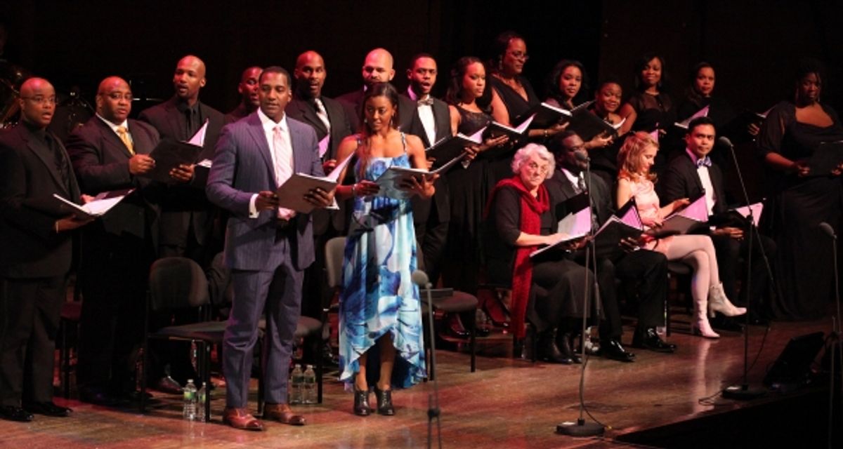 Norm Lewis, Patins Miller, Tyne Daly, Phillip Boykin, Kerry Butler, Jose Llana & Na Tasha  at 
