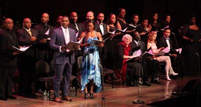 Norm Lewis, Patins Miller, Tyne Daly, Phillip Boykin, Kerry Butler, Jose Llana & Na T Photo