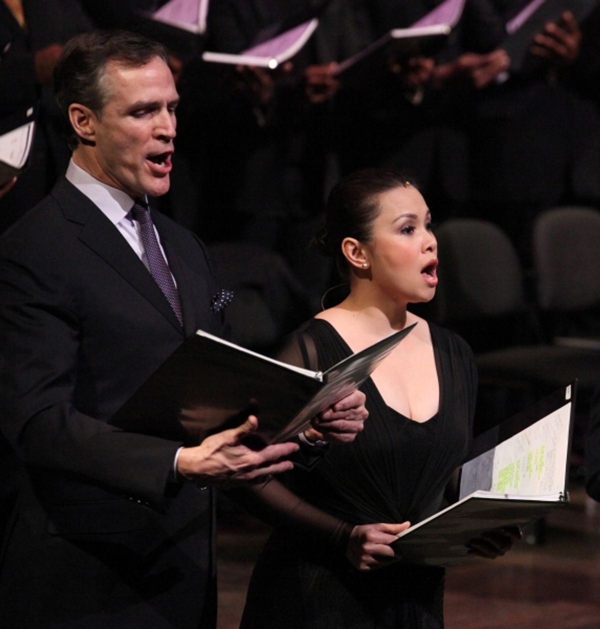Howard McGillin & Lea Salonga at 