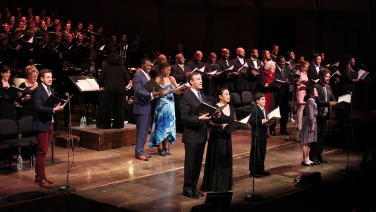 Michael Arden, Norm Lewis, Patina Miller, Howard McGillin, Lea Salonga, Lewis Grosso, Lilla Crawford, Manoel Felciano & Company at 