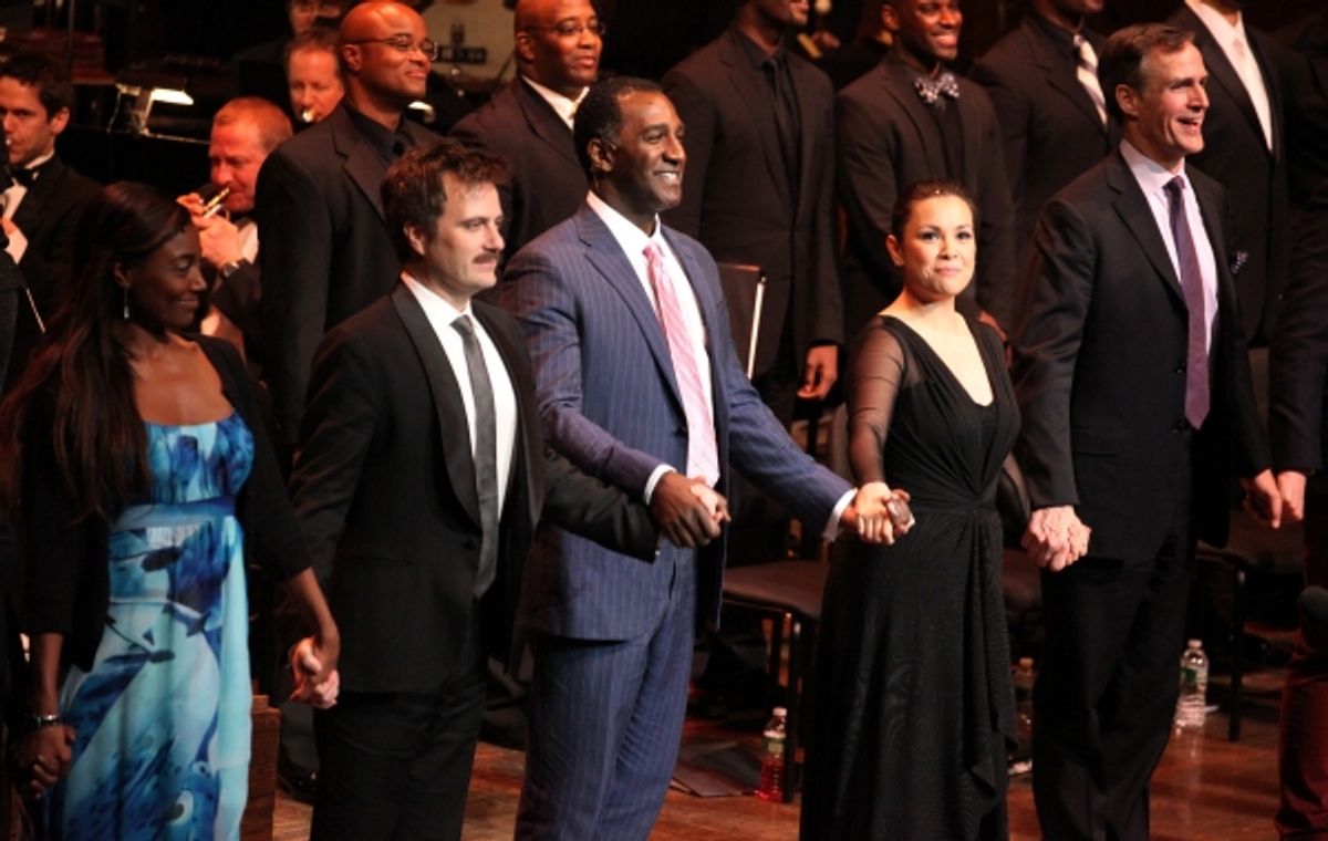 Patina Miller, Manoel Felciano, Norm Lewis, Lea Salonga & Howard McGillin at 