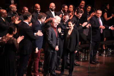 Lea Salonga, Howard McGillin, Michael Arden, Stephen Flaherty, Lynn Ahrens & Company Photo