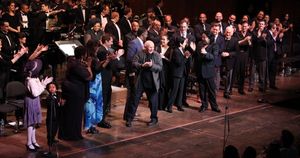 Stephen Flaherty, Terrence McNally, Lynn Ahrens & Stafford Arima with Company @ BroadwayWorld Stephen Flaherty, Terrence McNally, Lynn Ahrens & Stafford Arima with Company Photo