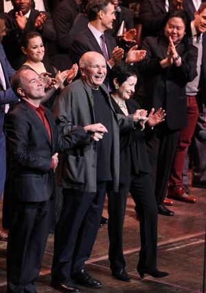 Stephen Flaherty, Terrence McNally, Lynn Ahrens & Stafford Arima with Company @ BroadwayWorld Stephen Flaherty, Terrence McNally, Lynn Ahrens & Stafford Arima with Company Photo