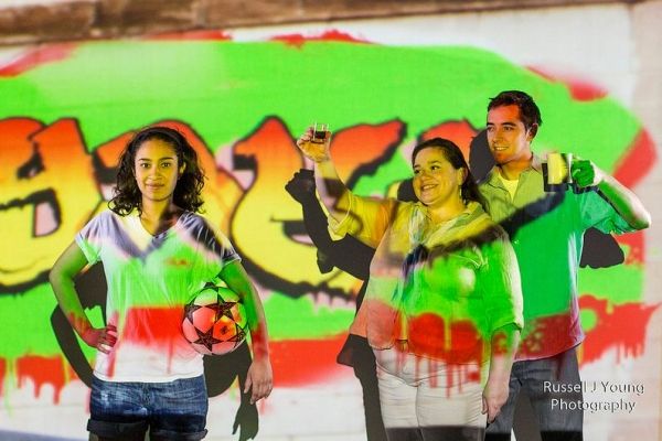 Michelle Escobar, Sofia May-Cuxim and Tristan Nieto Photo