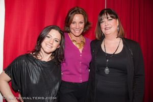 Carrie Manolakos, Luann Delesseps and Ann Hampton Callaway @ BroadwayWorld Carrie Manolakos, Luann Delesseps and Ann Hampton Callaway Photo