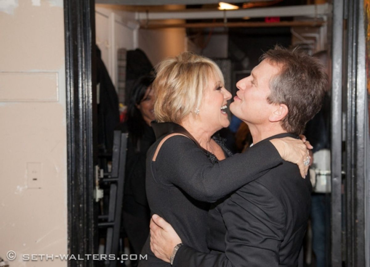 Lorna Luft and Marc Hulett at 