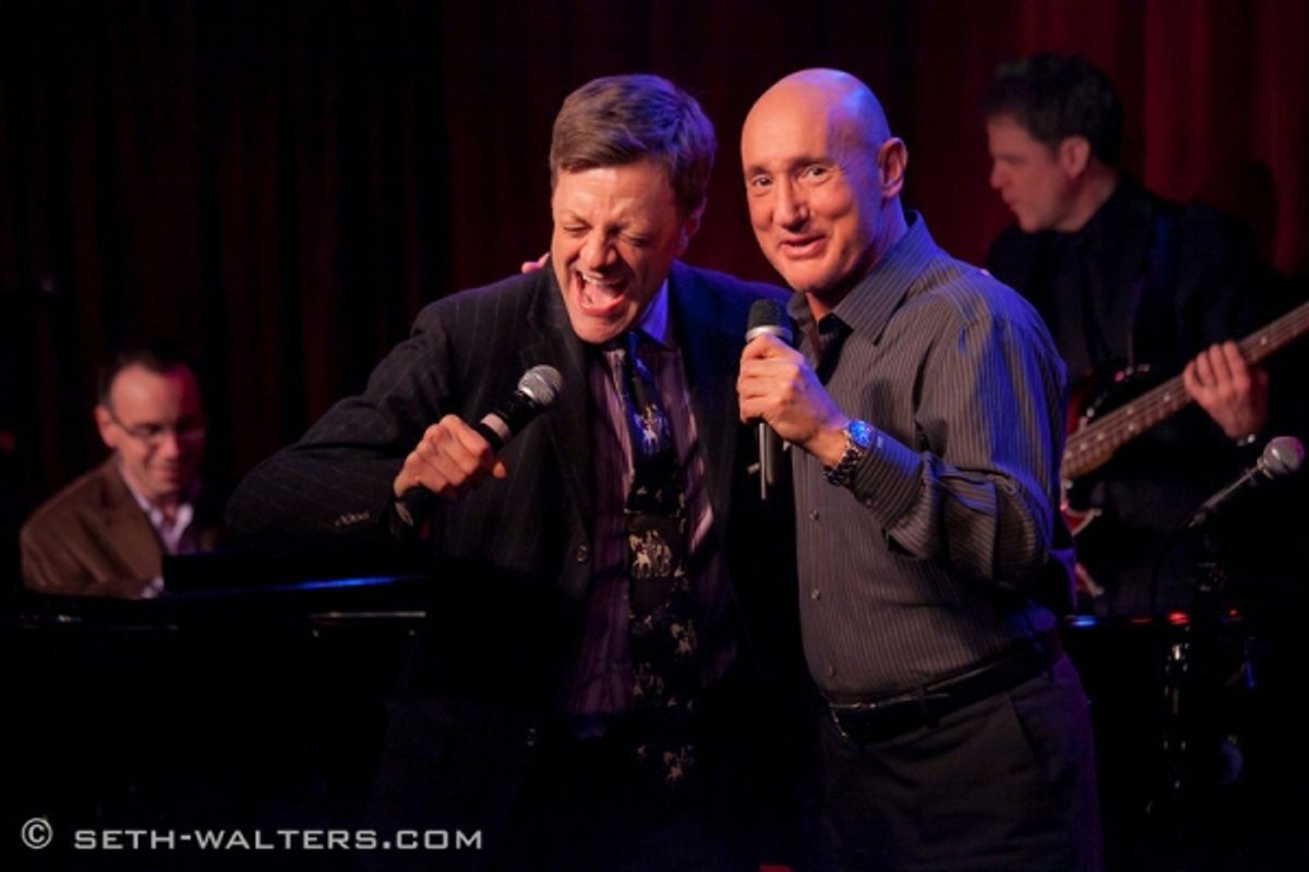 Jim Caruso and Gianni Valenti at 