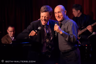 Jim Caruso and Gianni Valenti Photo