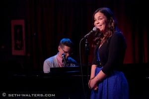 Lindsay Mendez and Michael Holland @ BroadwayWorld Lindsay Mendez and Michael Holland Photo