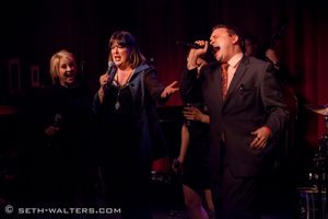 Lorna Luft, Ann Hampton Callaway and William Photo