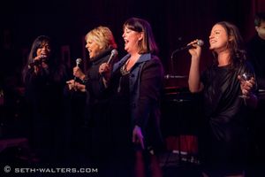 Muffy Hendrix, Lorna Luft, Ann Hampton Callaway and Carrie Manolakos @ BroadwayWorld Muffy Hendrix, Lorna Luft, Ann Hampton Callaway and Carrie Manolakos Photo
