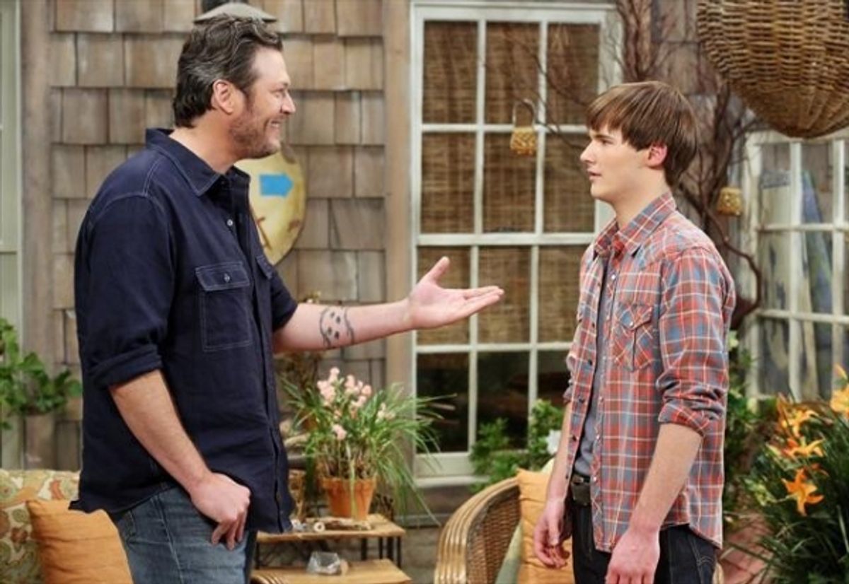 BLAKE SHELTON, JUSTIN PRENTICE at 