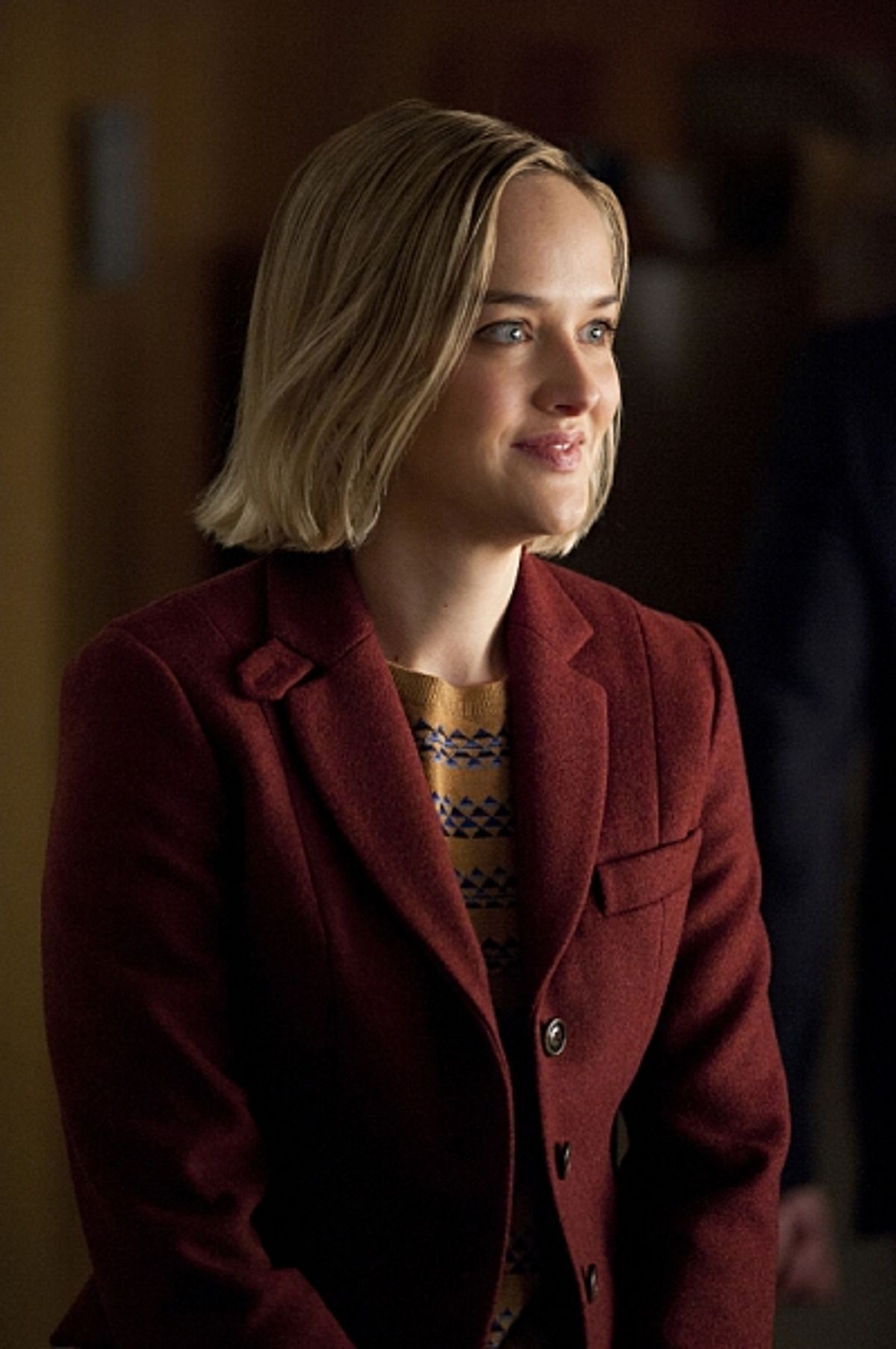 'Runnin' with the Devil'--Jess Weixler as Robyn, who is being reluctantly trained  by Kalinda to be a second investigator at the firm, on THE GOOD WIFE, Sunday March 10 (9:00-10:00 PM, ET/PT) on the CBS Television Network. Photo: David M. Russell/CBS Ã'Æ’ at 