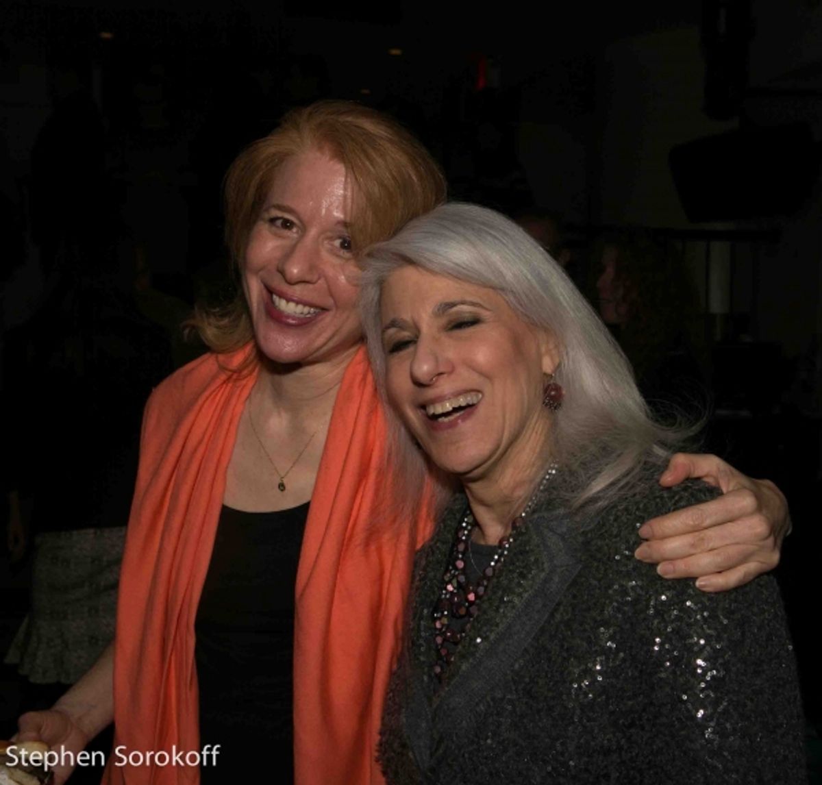 Deborah Grace Winer & Jamie deRoy at 