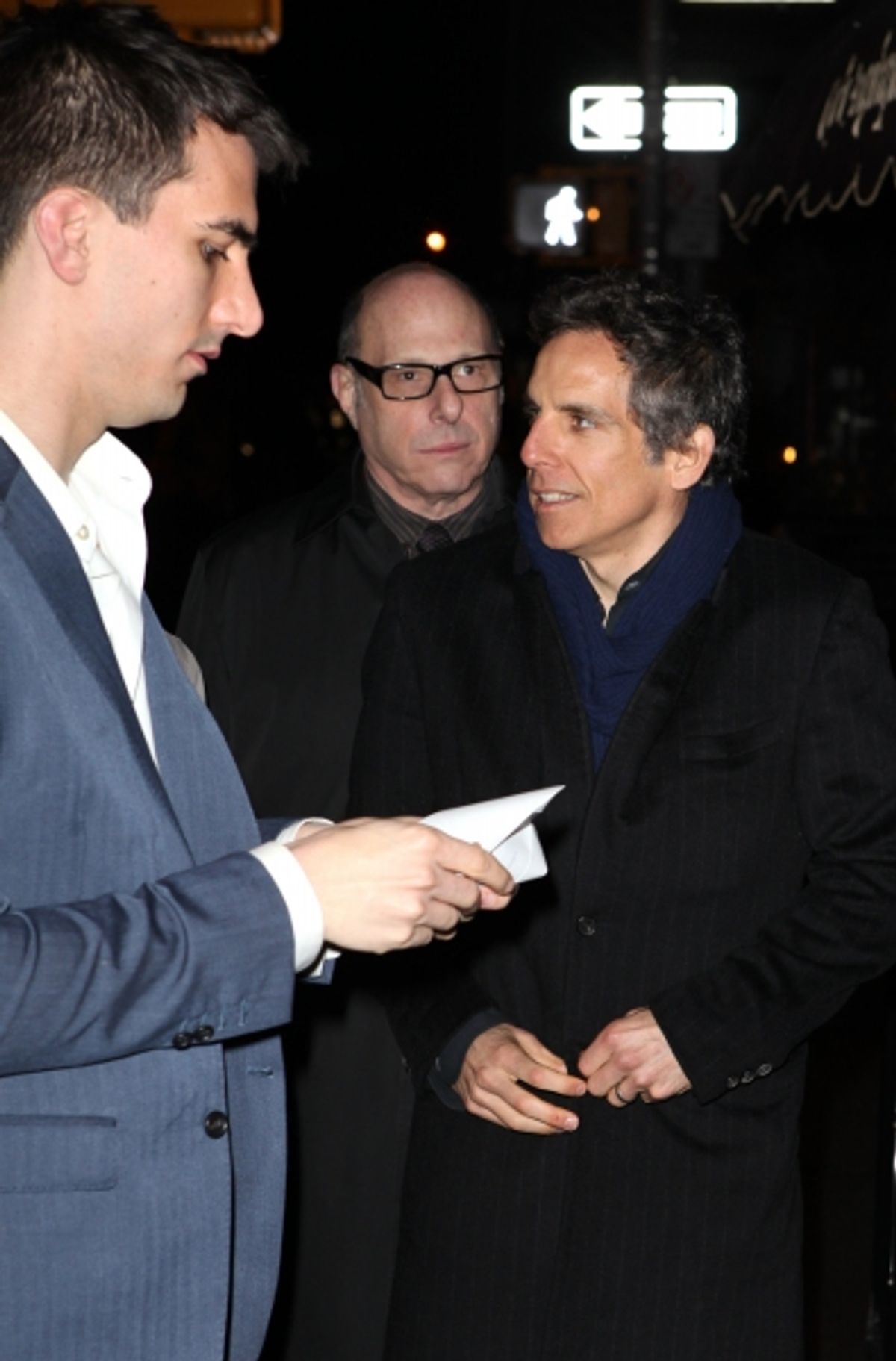 Playwright Paul Downs Colazizzo & Ben Stiller at 