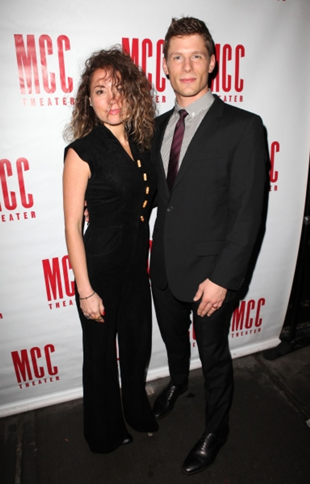 Michelle Armstrong & Matt Lauria  at 