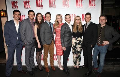 Playwright Paul Downs Colaizzo, Kobi Libii, Lauren Culpepper, David Hull, Aleque Reid Photo