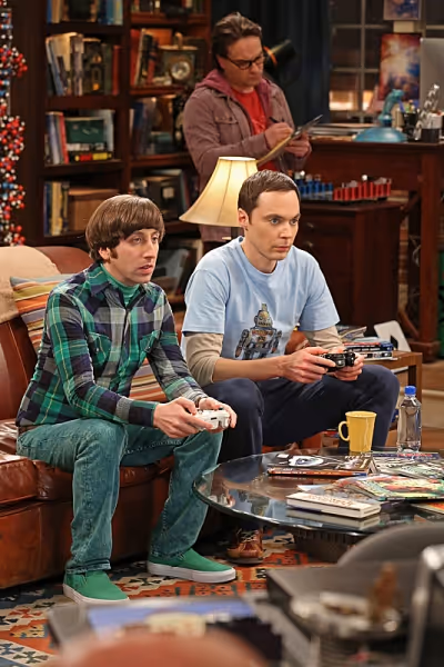 Simon Helberg, Jim Parsons
 Photo