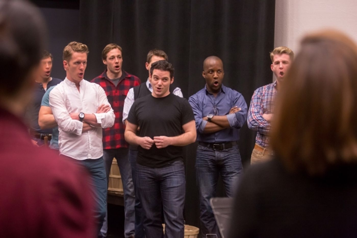 Photo Flash: Inside Rehearsal for NY Philharmonic's CAROUSEL with Kelli O'Hara, Nathan Gunn & More! Photo Flash: Inside Rehearsal for NY Philharmonic's CAROUSEL with Kelli O'Hara, Nathan Gunn & More! Image