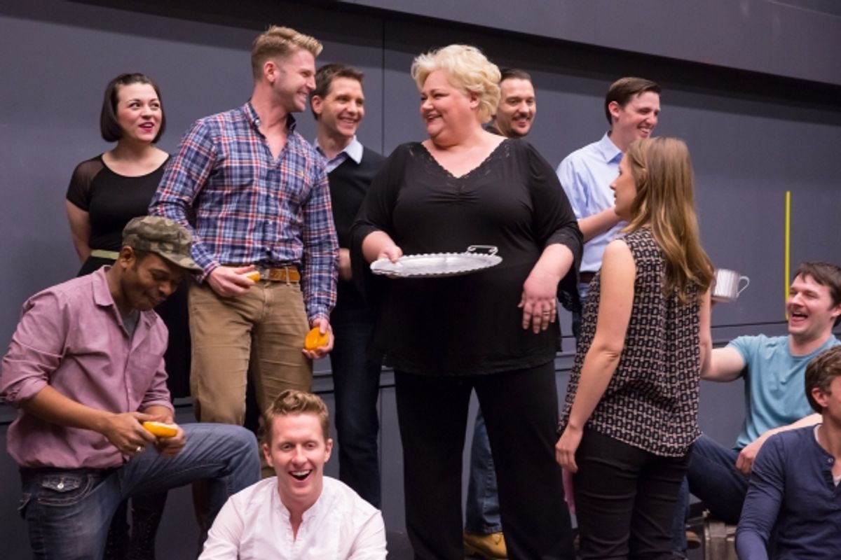 Stephanie Blythe and cast at 