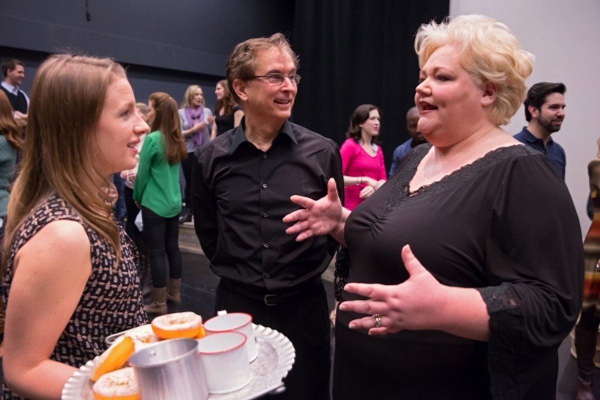 Jessie Mueller, Nathan Gunn and Stephanie Blythe  at 