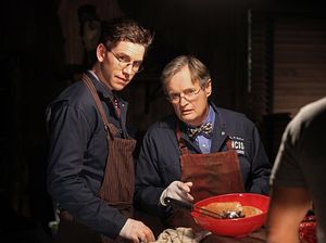 Brian Dietzen, David McCallum
 Photo