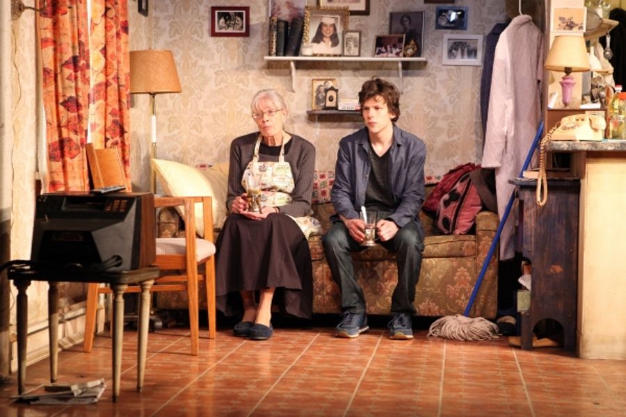 Photo Flash: First Look at Jesse Eisenberg and Vanessa Redgrave in THE REVISIONIST Image