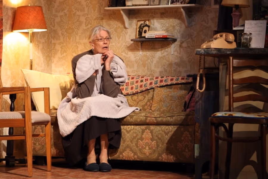 Photo Flash: First Look at Jesse Eisenberg and Vanessa Redgrave in THE REVISIONIST Image