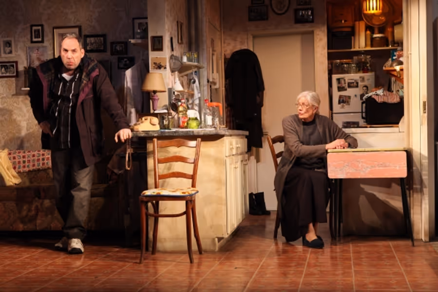 Photo Flash: First Look at Jesse Eisenberg and Vanessa Redgrave in THE REVISIONIST Image