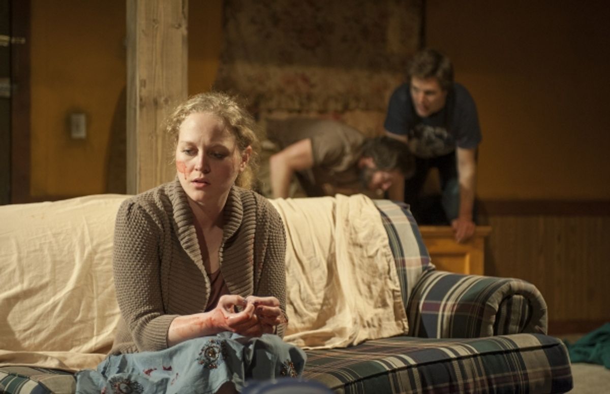 Caroline Neff, Josh Odor and Drew Johnson at 