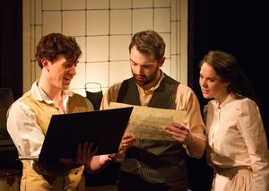 Brian Cowden, John Jarboe and Clare Mahoney Photo