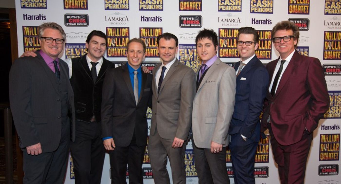 Photo Flash: MILLION DOLLAR QUARTET Celebrates Grand Opening at Harrah's Las Vegas  Image