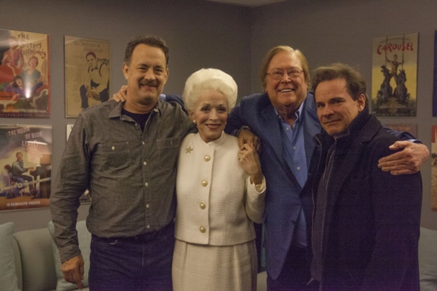 Photo Flash: BOSOM BUDDIES Holland Taylor, Tom Hanks & More Reunite at ANN!  Image