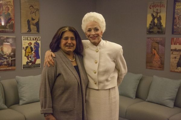 SANDRA CASTELLANOS (Ann Richards' real Executive Assistant in her NewYork office and… Photo