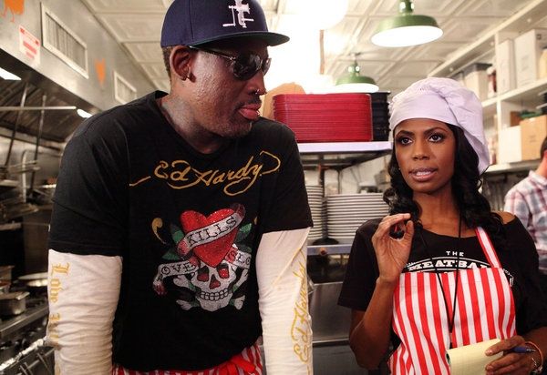 Dennis Rodman, Omarosa  Photo