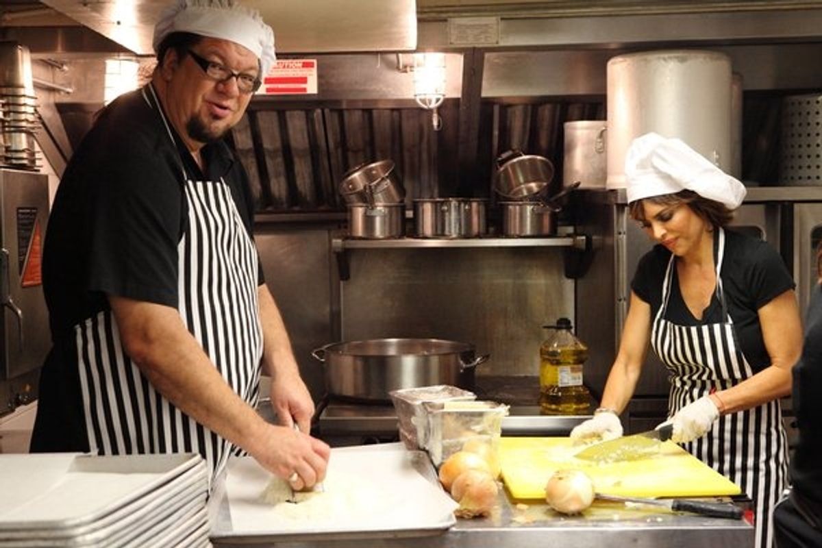 Penn Jillette, Lisa Rinna at 