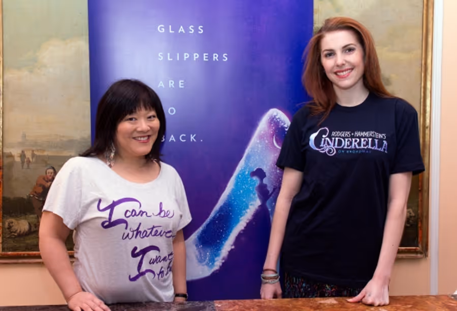 Photo Coverage: Marla Mindelle & Ann Harada Unveil CINDERELLA Glass Slipper Sundae Image