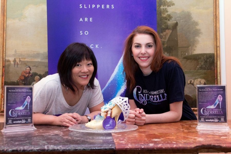 Photo Coverage: Marla Mindelle & Ann Harada Unveil CINDERELLA Glass Slipper Sundae Image