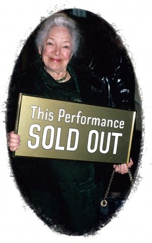 Helen Hayes pictured at the Helen Hayes Theatre in New York City in 1988. Photo