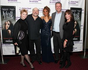 Dee Wallace, Frank Wildhorn, Deborah Cox, Keith McNutt (AF Director-Western Region) and Kate Linder @ BroadwayWorld Dee Wallace, Frank Wildhorn, Deborah Cox, Keith McNutt (AF Director-Western Region) a Photo