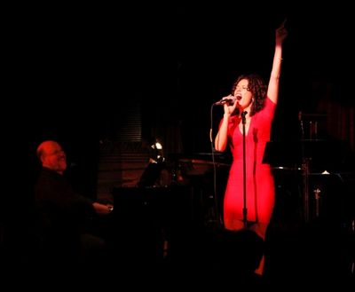 Janet Dacal sings Ã¢â‚¬Å“Finding WonderlandÃ¢â‚¬Â Photo