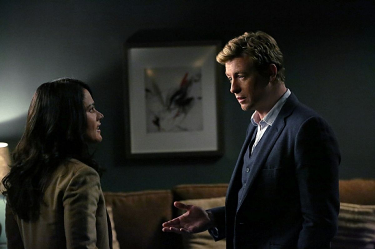 Robin Tunney, Simon Baker at 