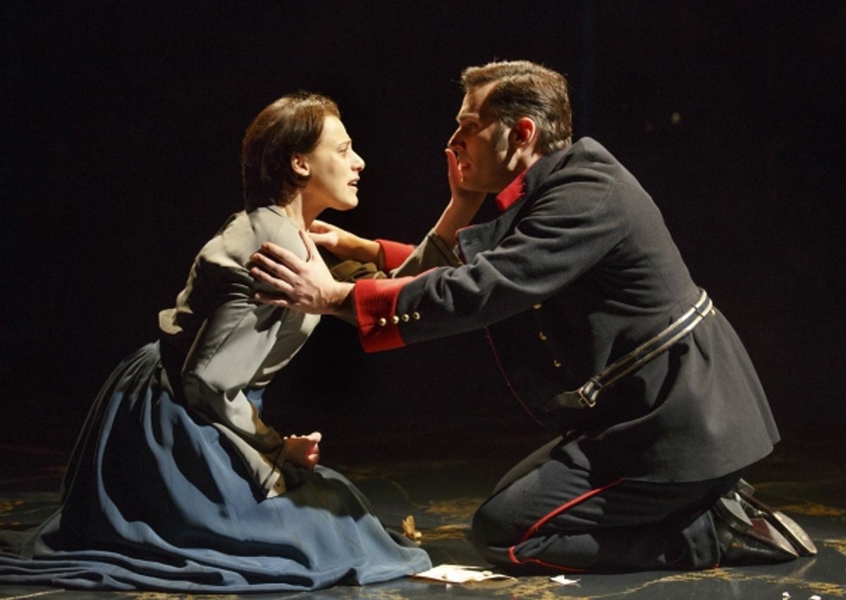 Judy Kuhn and Ryan Silverman at 