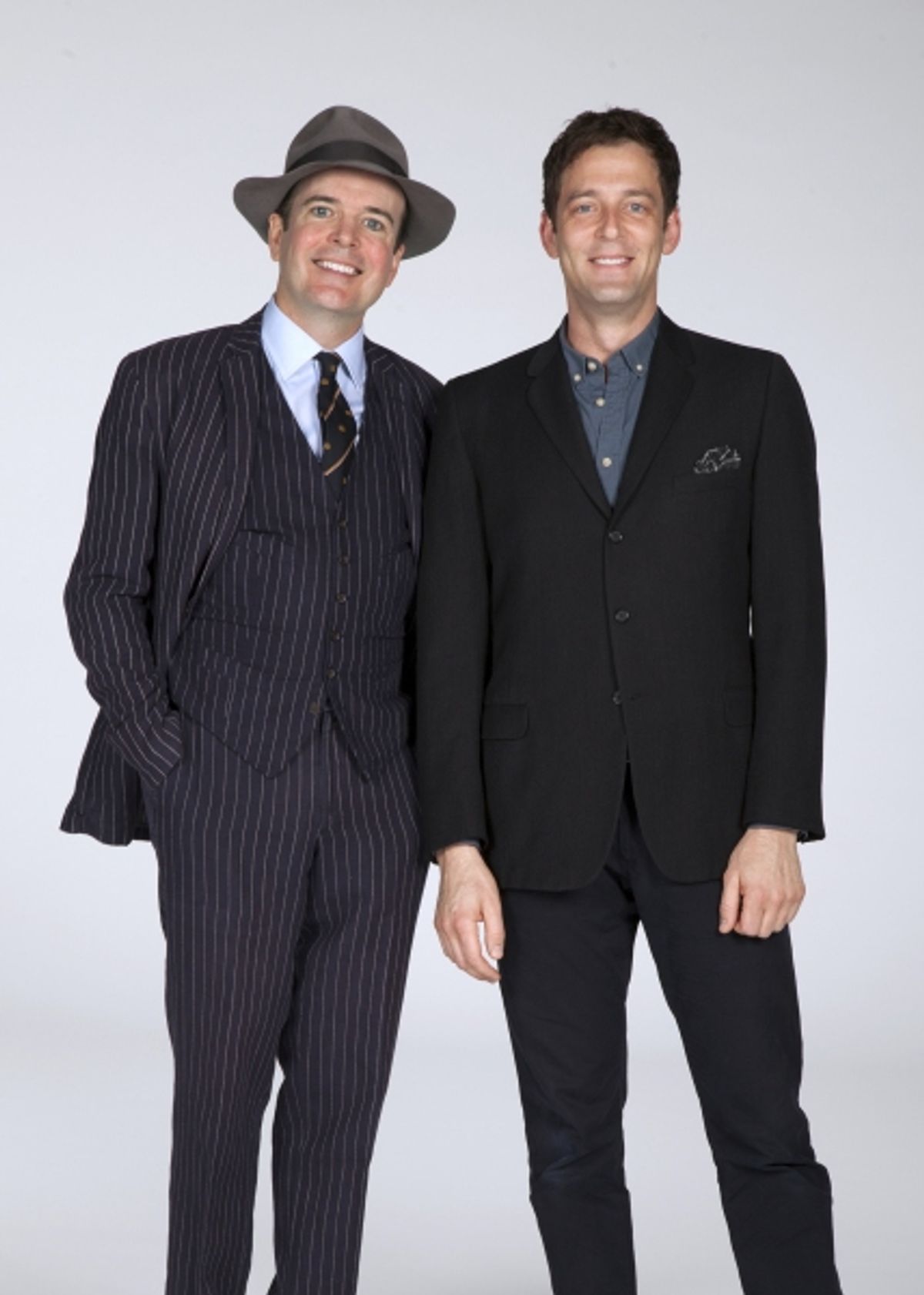 Jefferson Mays and Ken Barnett  at 